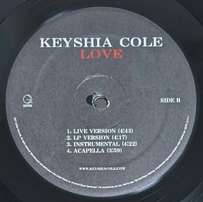 Keyshia Cole Let It Go Love 12 inch record