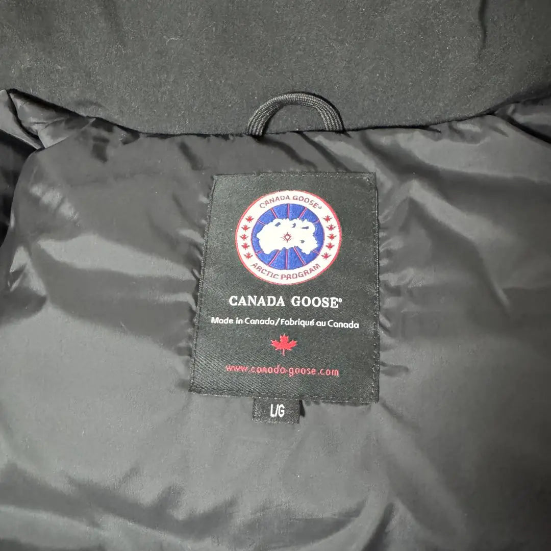 CANADA GOOSE montreal down vest L black