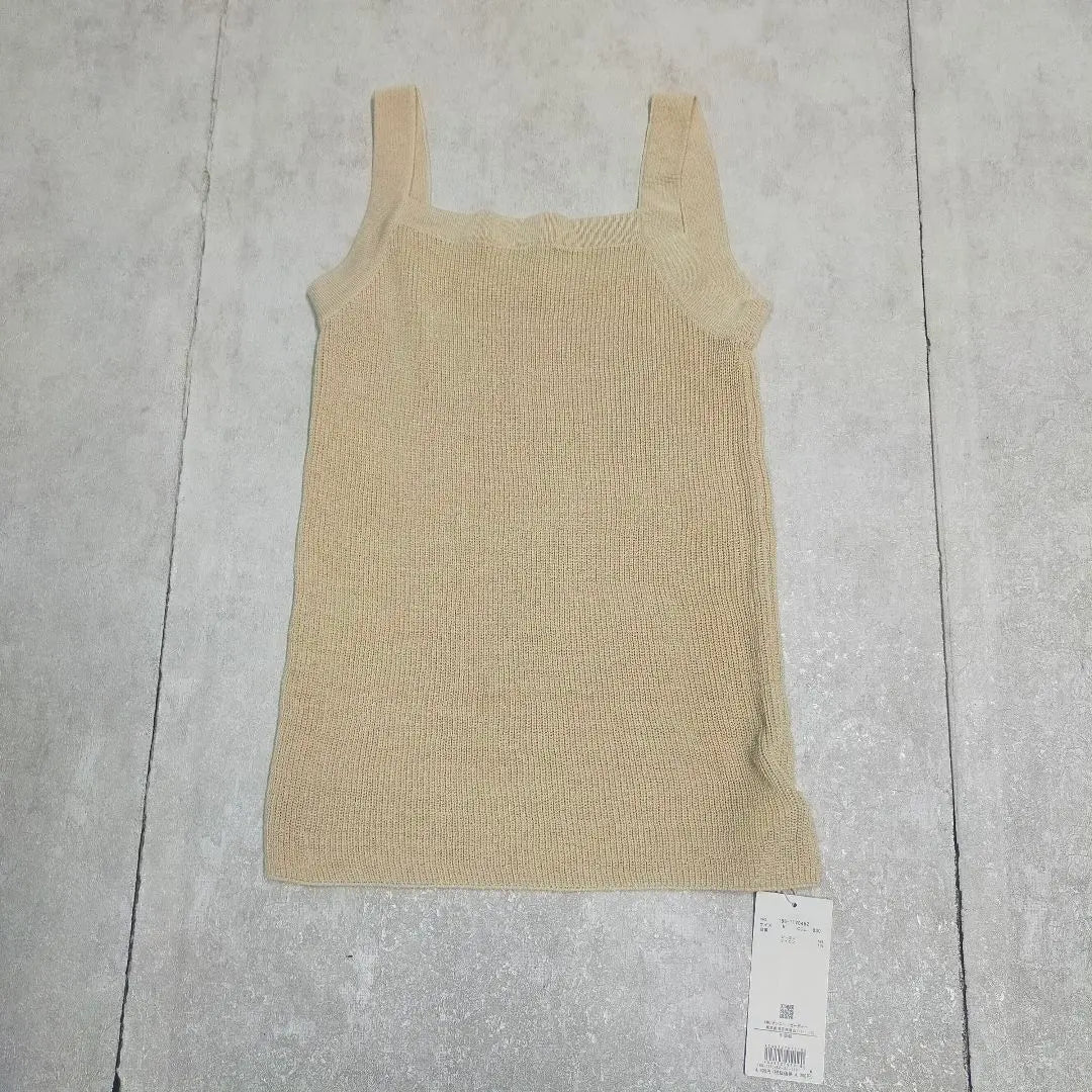 N. Natural Beauty Basic Knit Cami Tank Top New