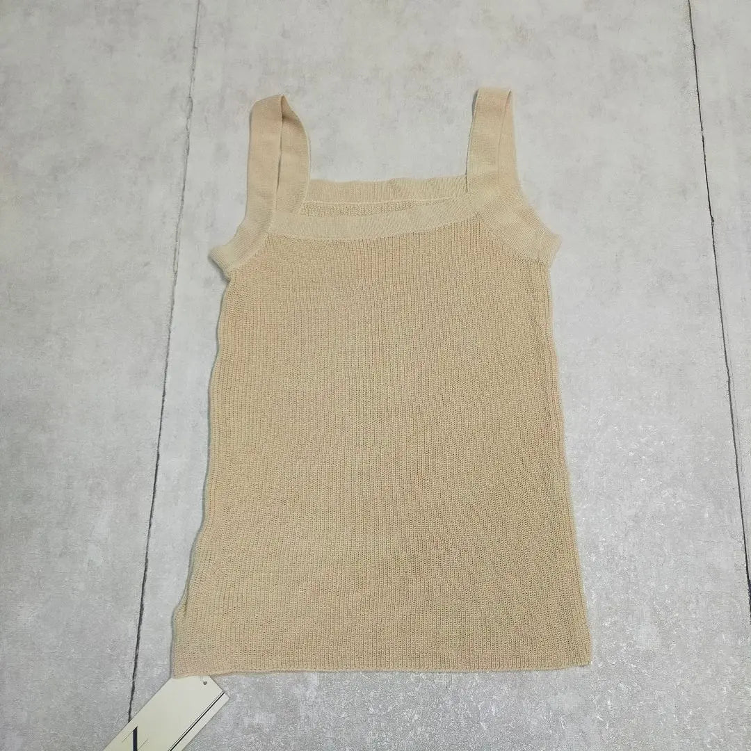 N. Natural Beauty Basic Knit Cami Tank Top New