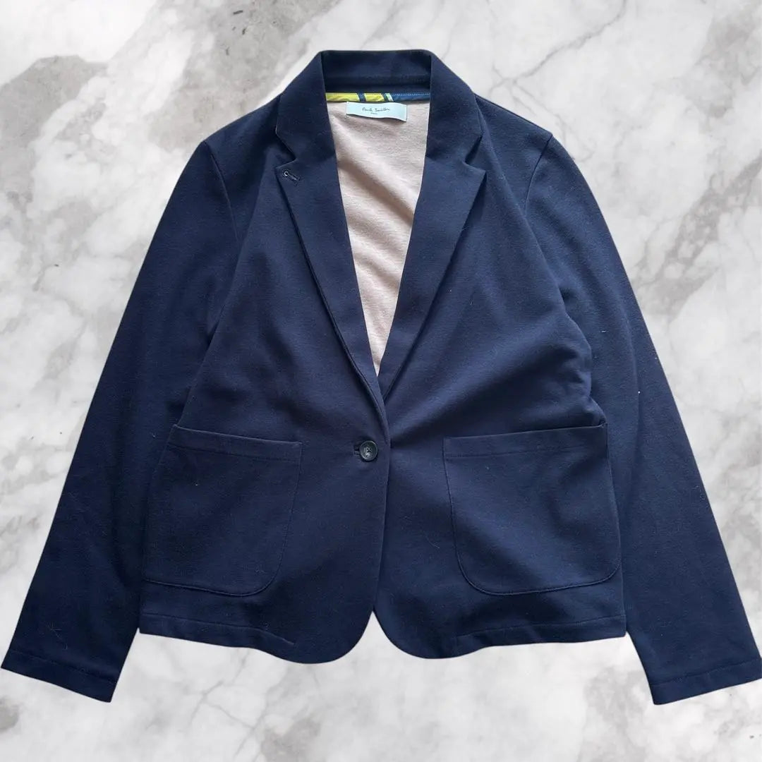 Paul Smith Tailored Jacket M Navy Stretch Multicolor