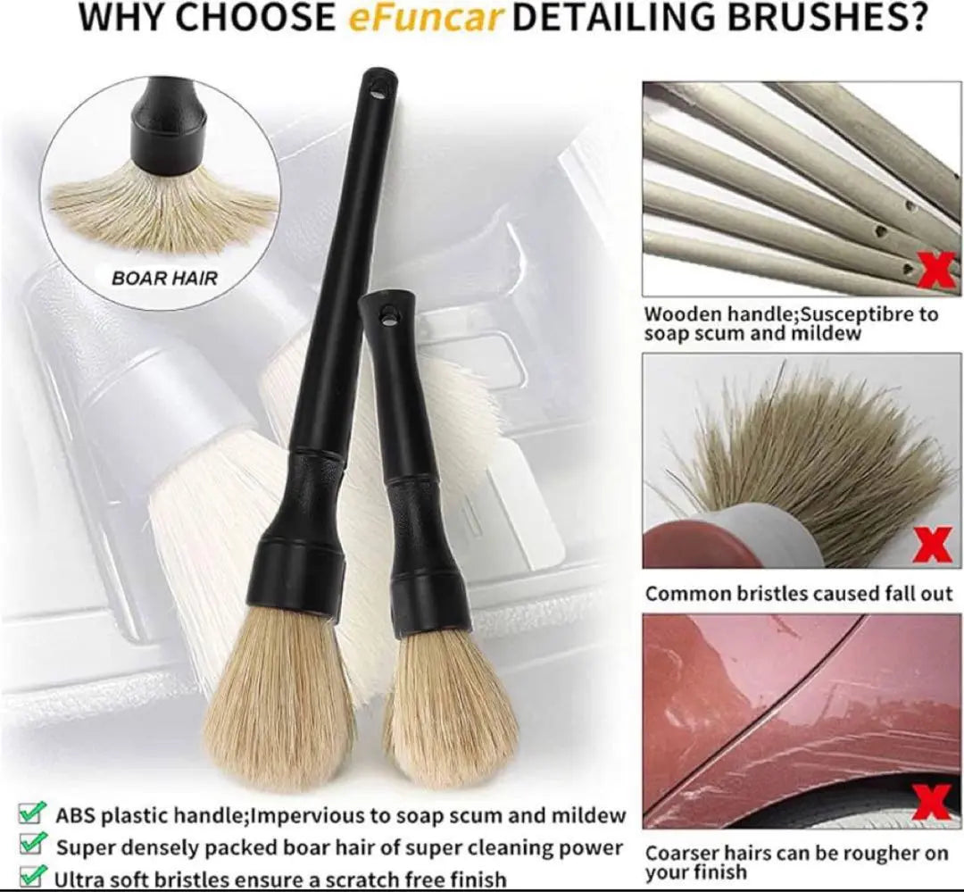 ✨Only the item in stock✨ 2 pieces Card detailing brush Soft cleaning brush