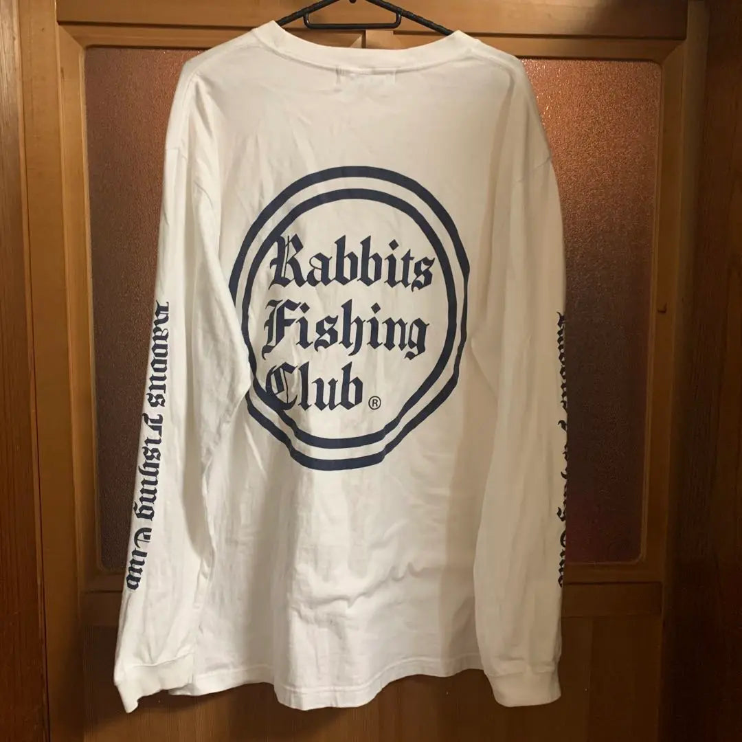 #FR2 FISHING White Long T -shirt Ron T size L