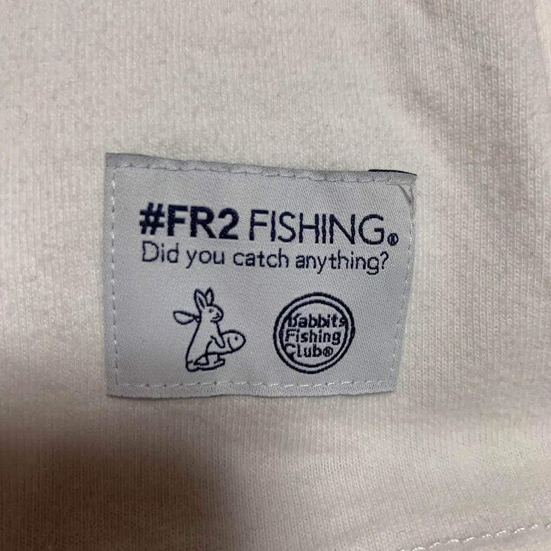 #FR2 FISHING White Long T -shirt Ron T size L