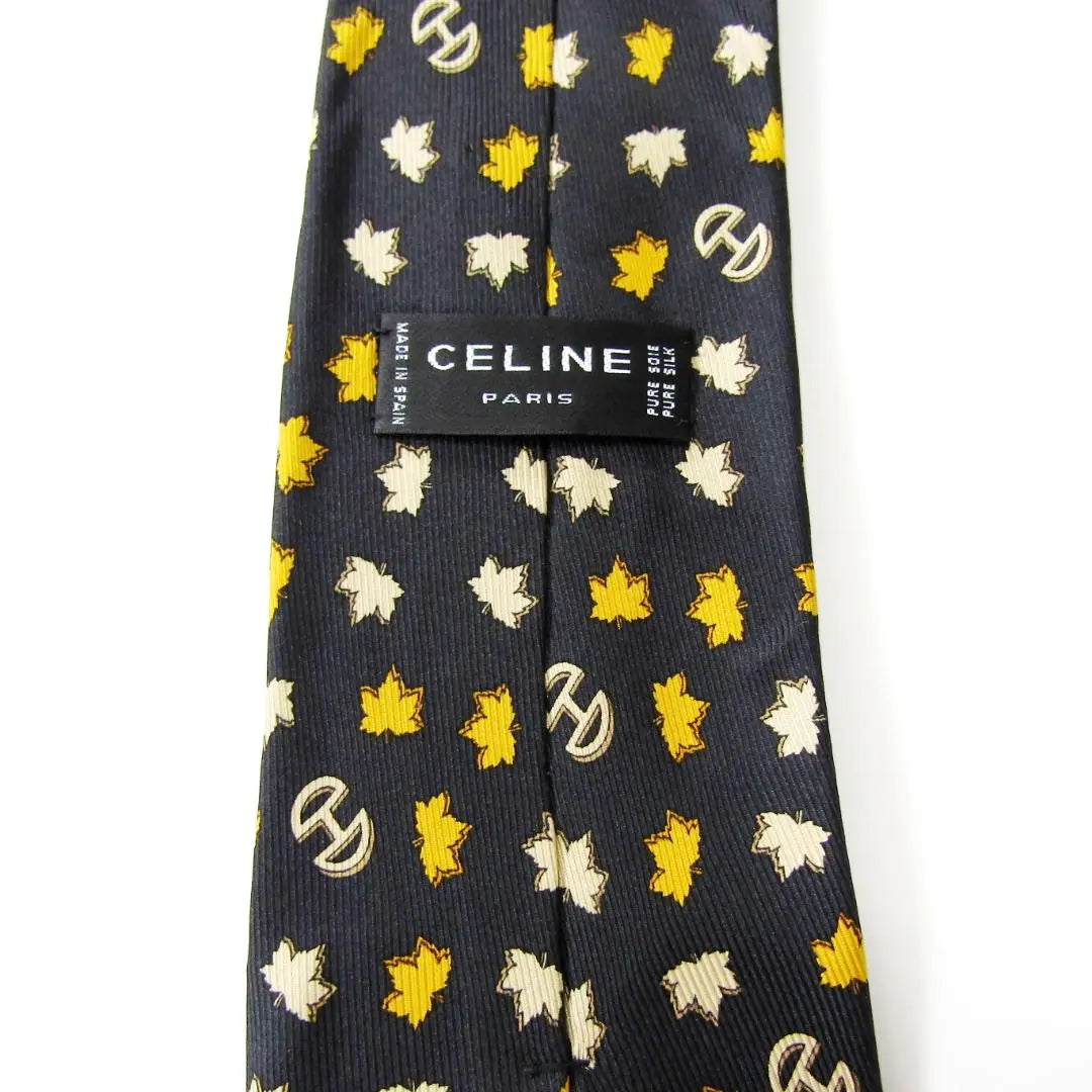 [Brand Tie] CELINE▼100% Silk▼Black