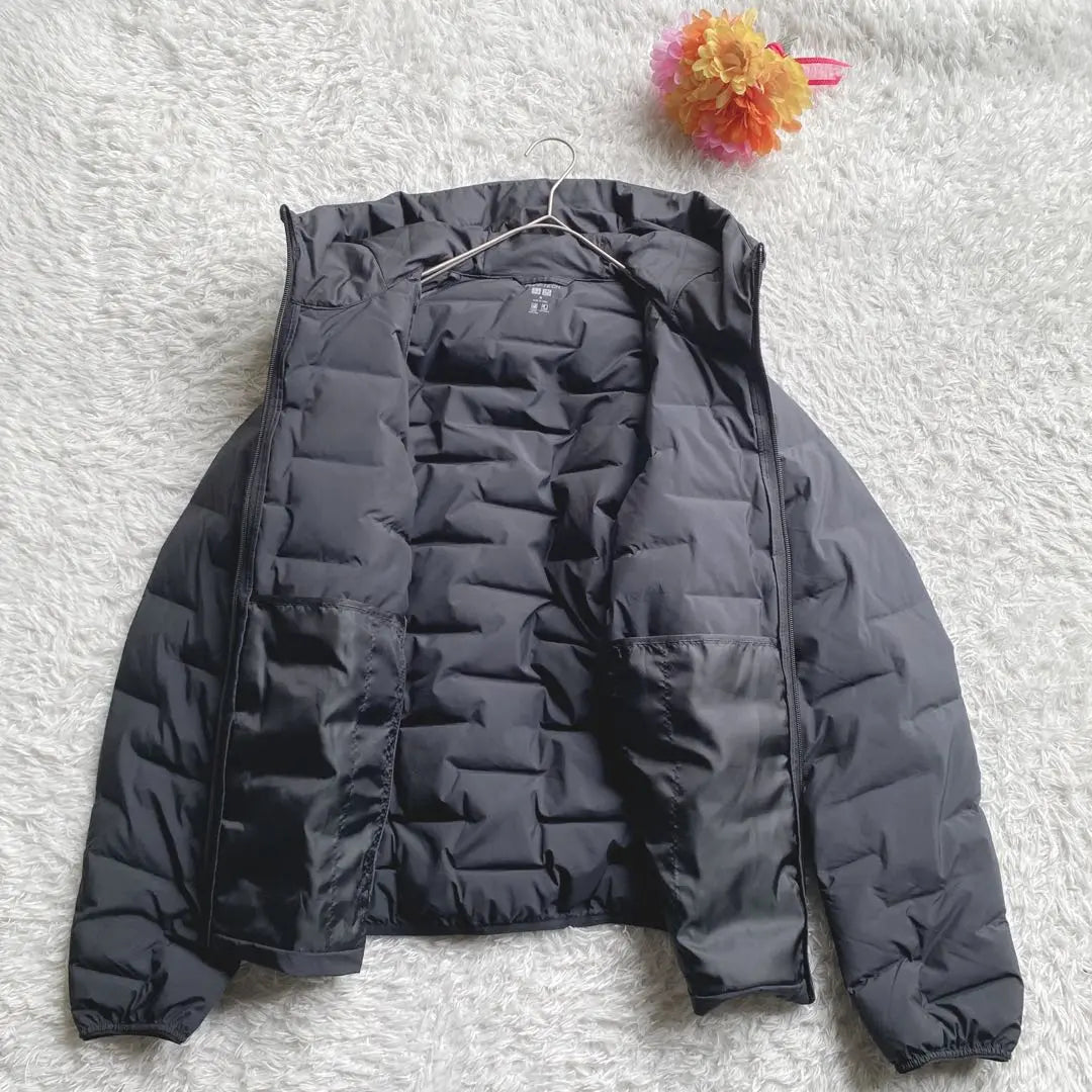 UNIQLO PUFF TECH [M] Eco down jacket with hood, lightweight