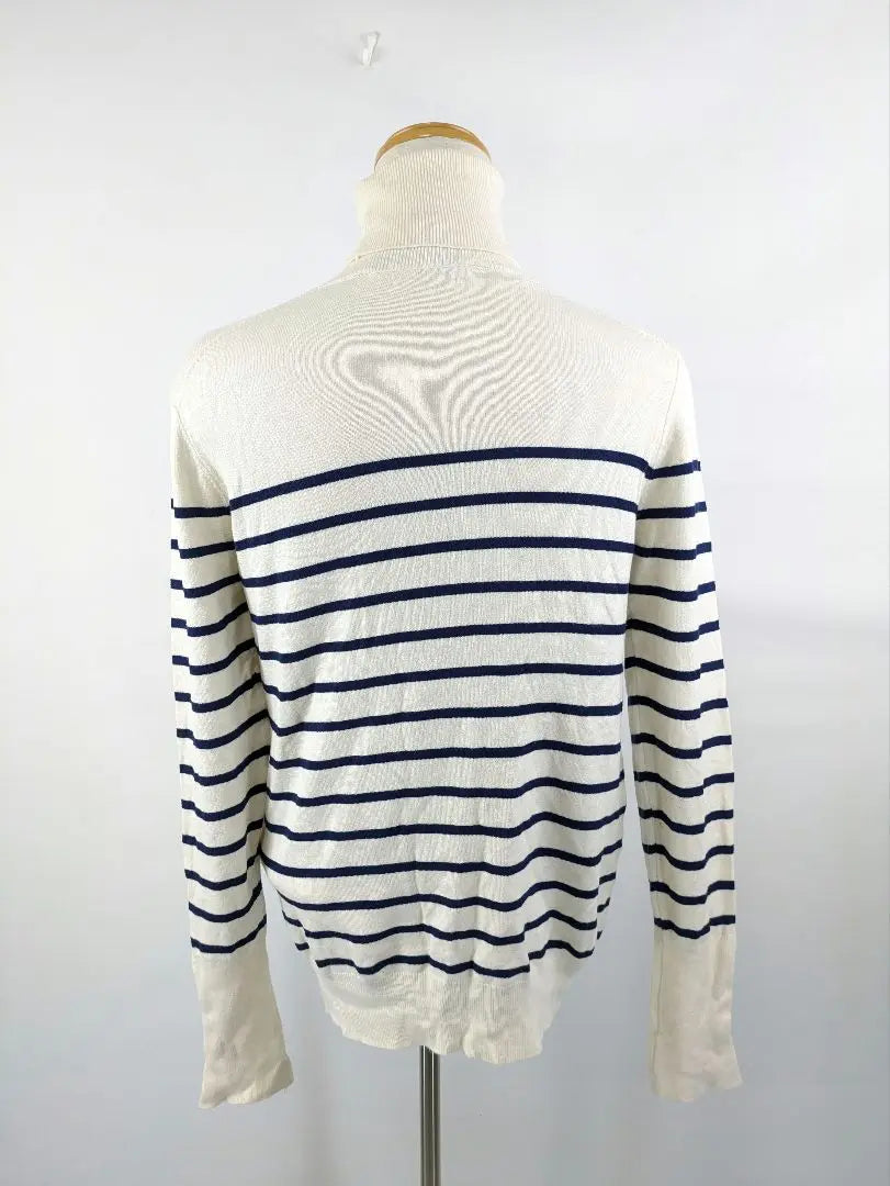 [ZARA] ZARA knit striped M long sleeve stretch