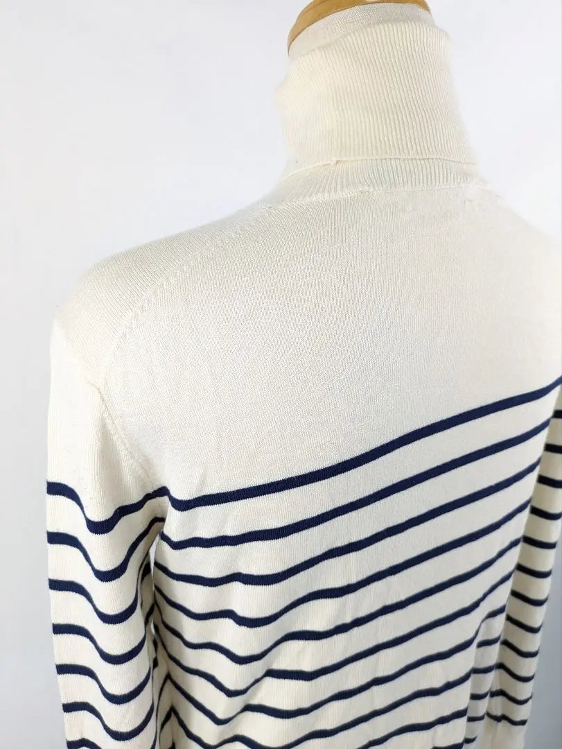 [ZARA] ZARA knit striped M long sleeve stretch