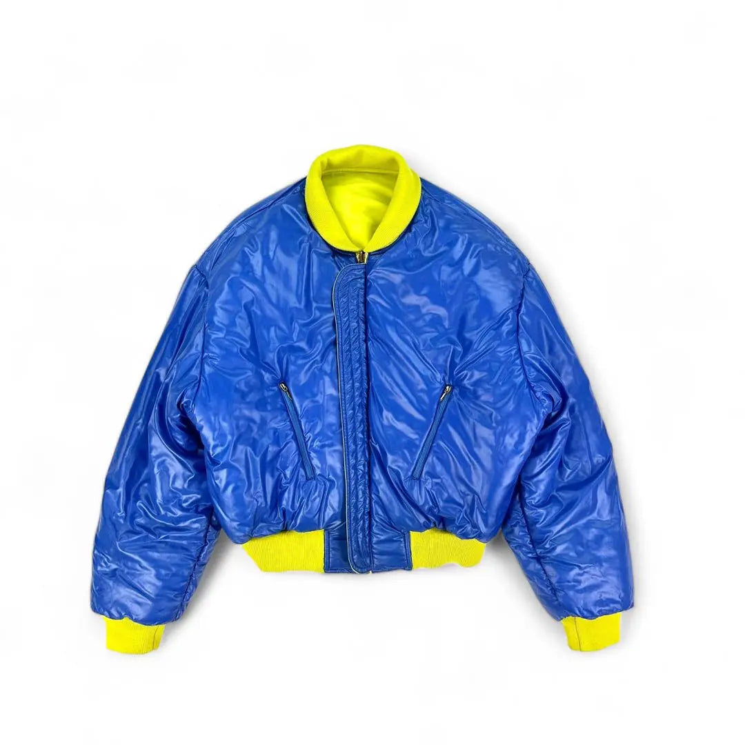 [Super God Rare] VERSACE Versace Reversible Bomber Jacket