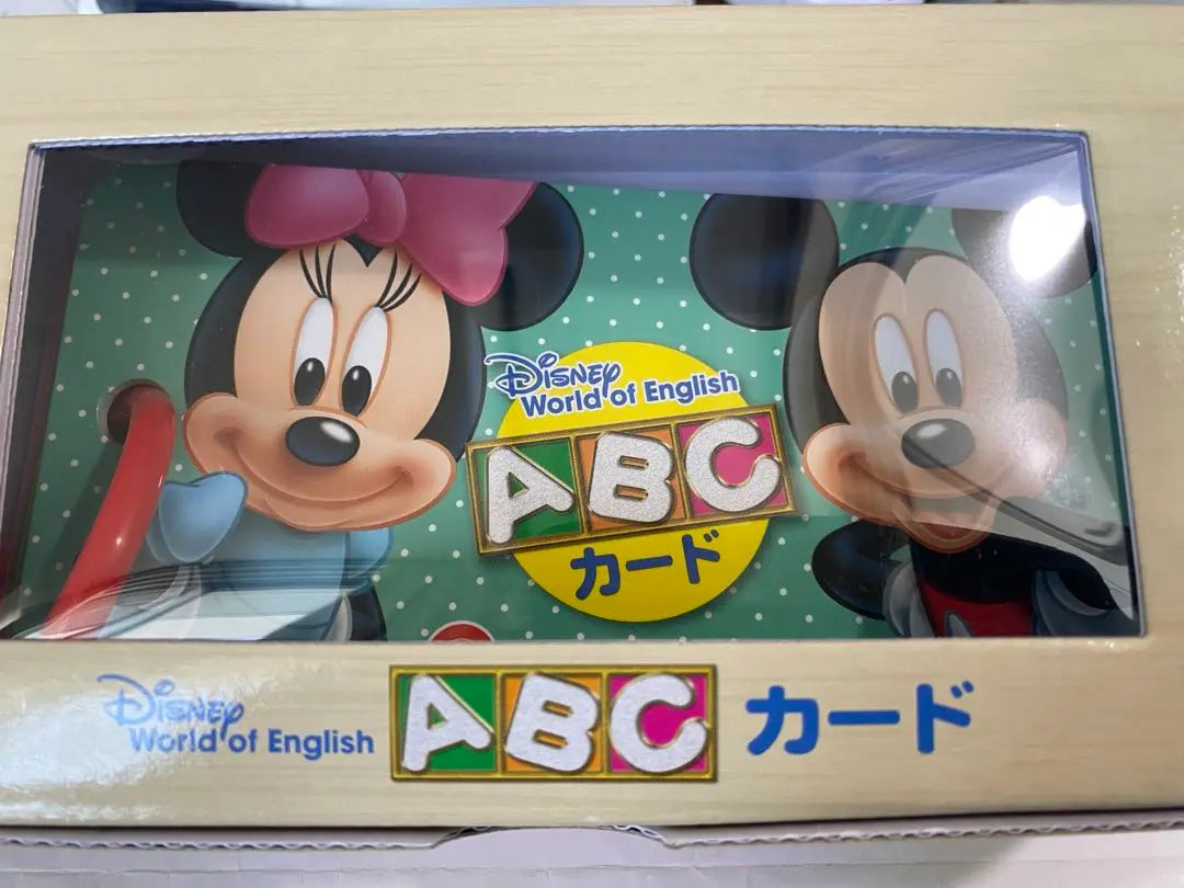 (Not for sale, unused) English teaching materials for children - 27 ABC cards, 1 set, available for use, age 0 and up.