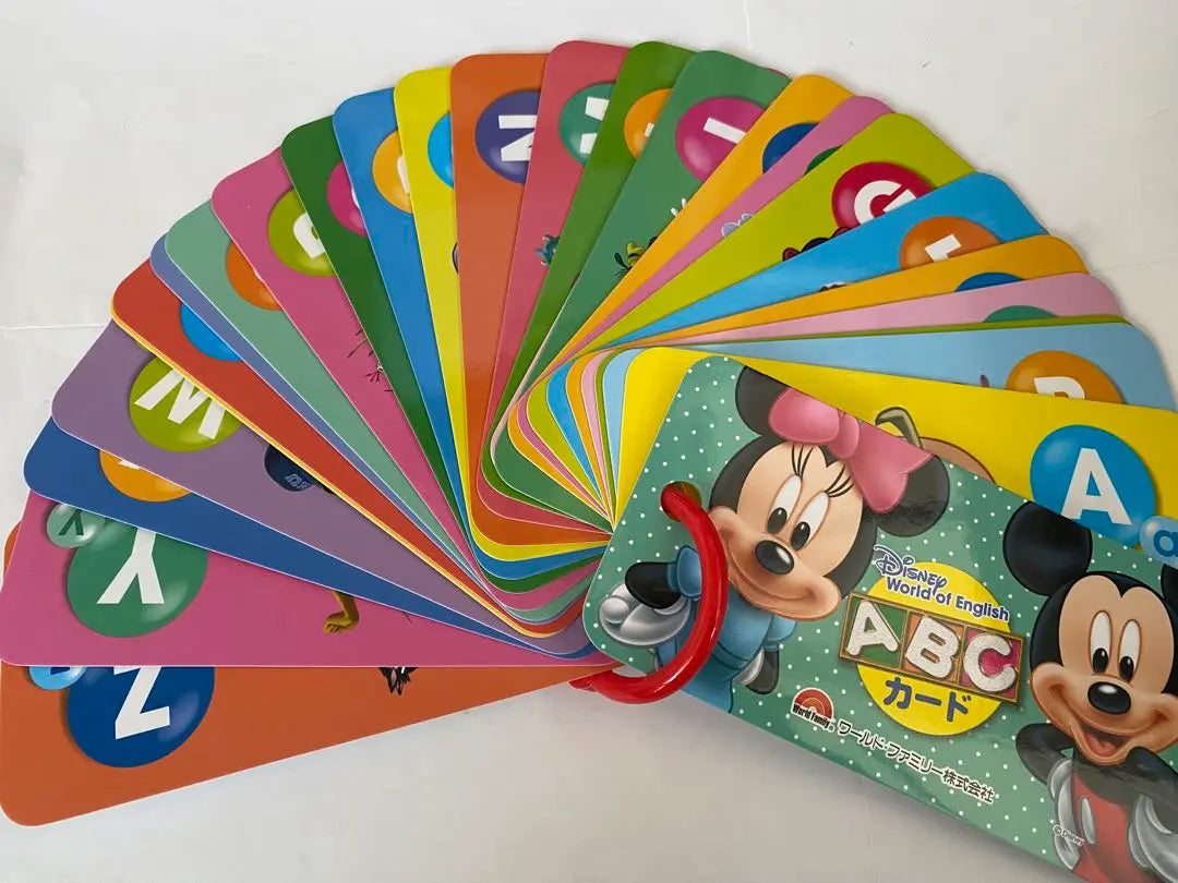 (Not for sale, unused) English teaching materials for children - 27 ABC cards, 1 set, available for use, age 0 and up.