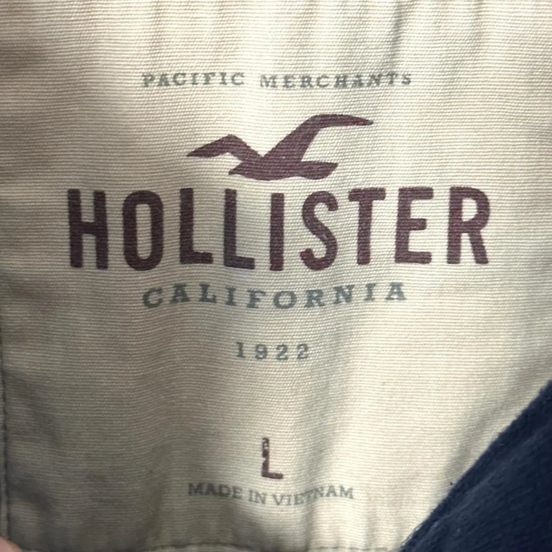 Hollister HOLLISTER Sweatshirt Sweatshirt Button US L Navy