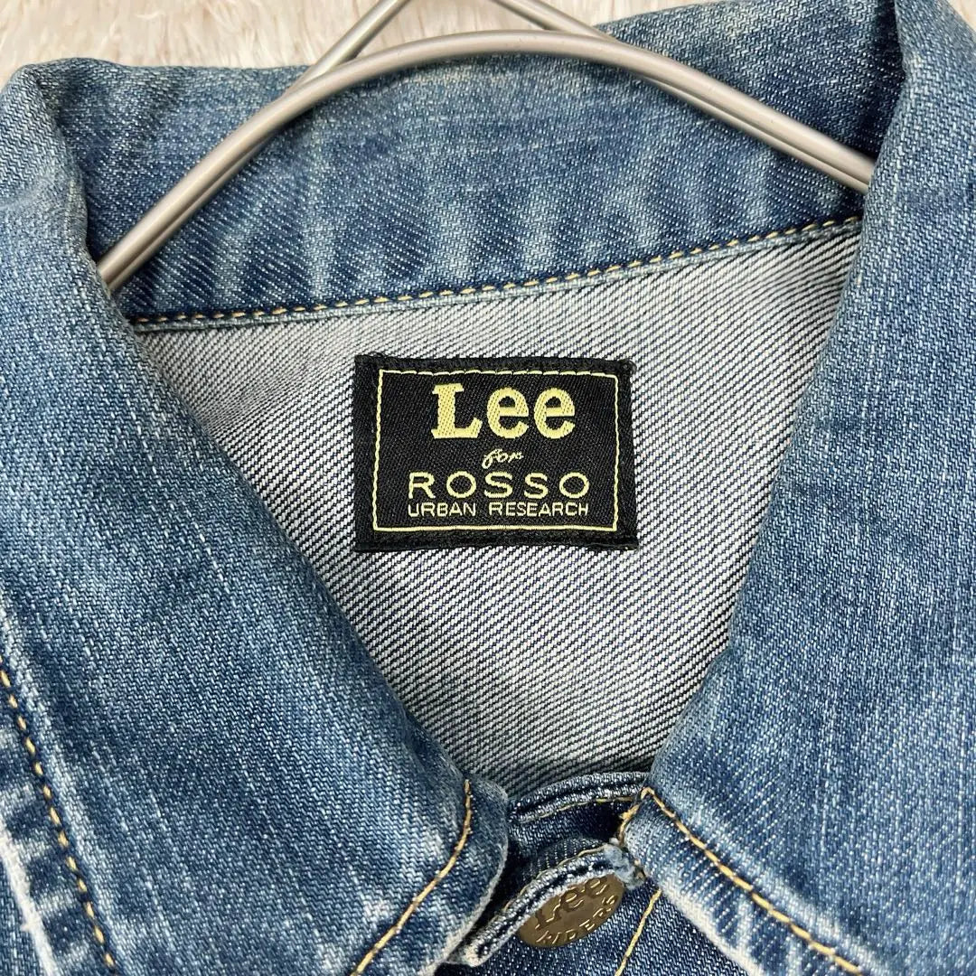 w507. Lee Rossa Collaboration G-Jean Denim Jacket M Spring Hakone Classic