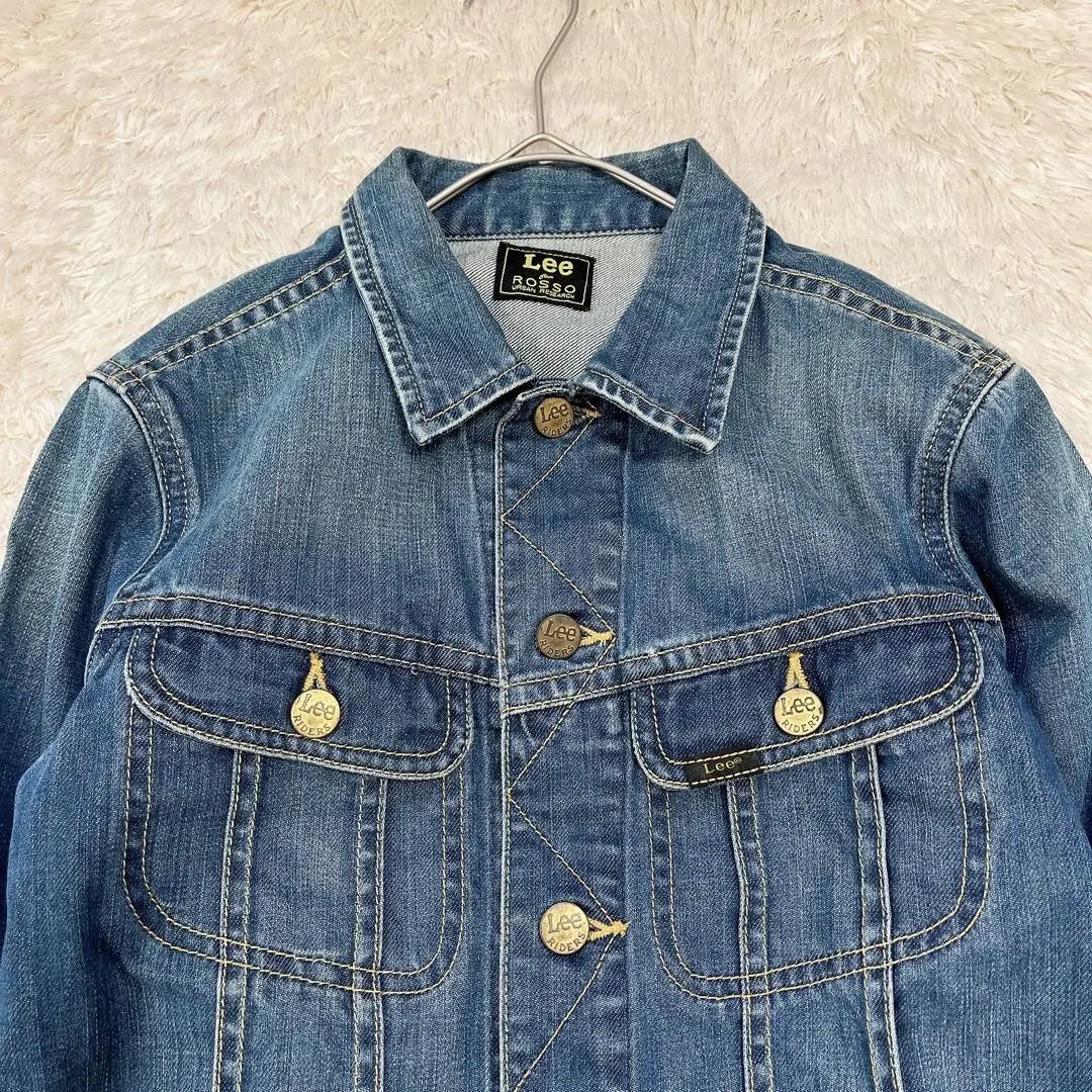 w507. Lee Rossa Collaboration G-Jean Denim Jacket M Spring Hakone Classic