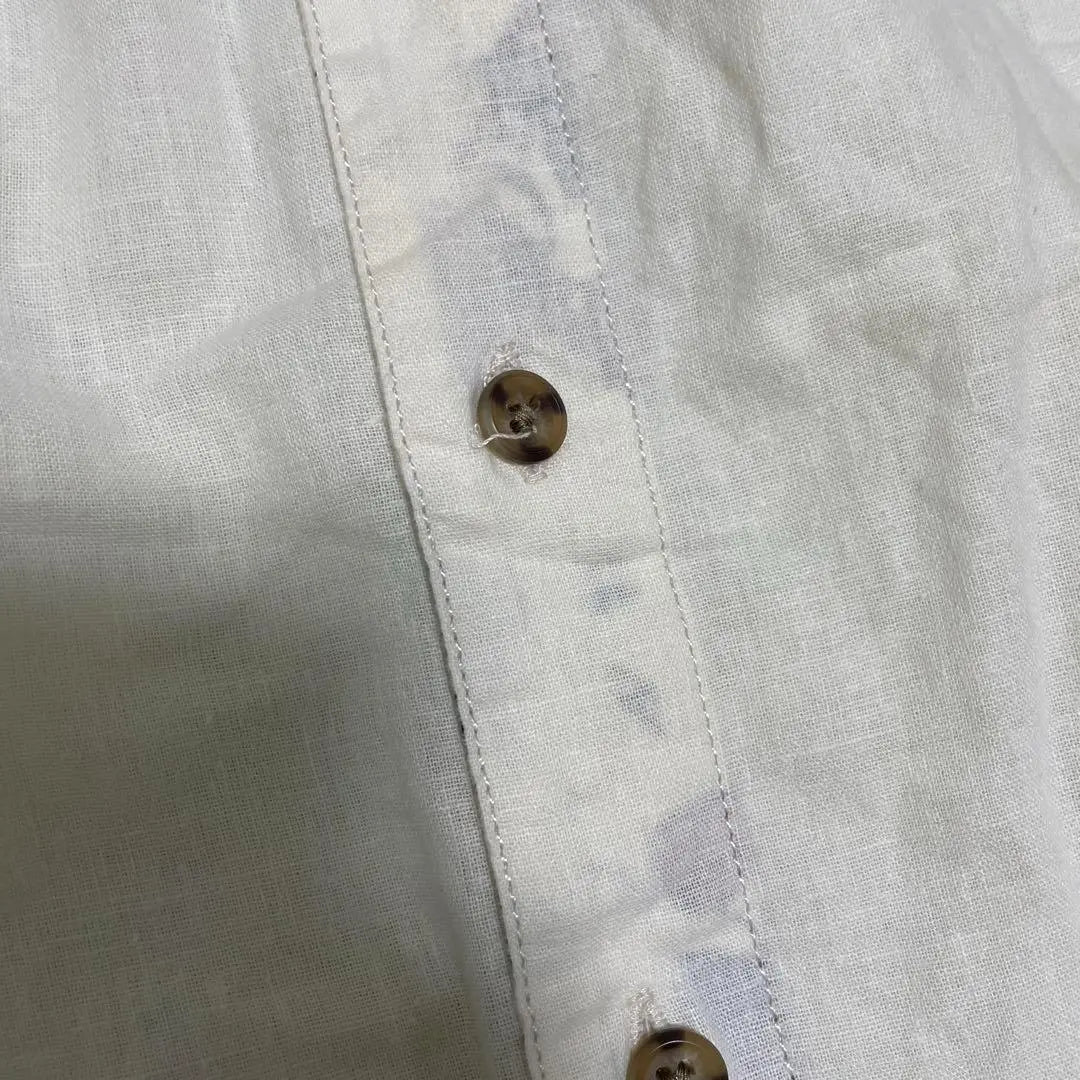 [EDWIN] Edwin/Line/White Shirt/Point Pattern/M