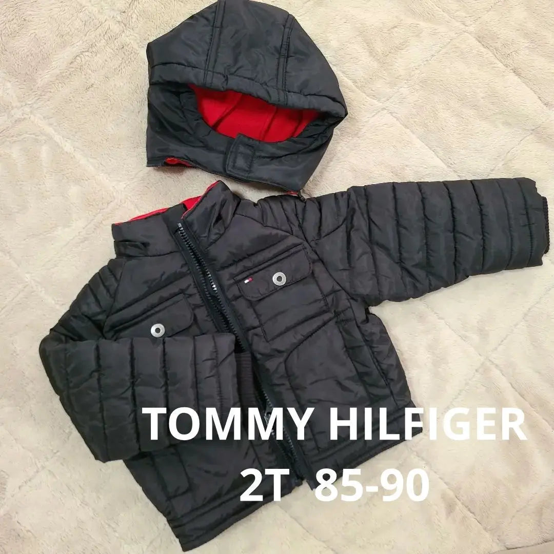 [Beauty] TOMMY HILFIGER down jacket 2T 85-90 | 【美品】TOMMY HILFIGER ダウンジャケット 2T 85-90