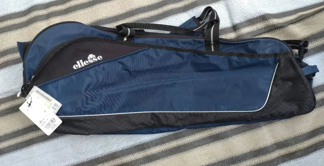 Unused ERESSE Tennis Racket Bag Navy Goldwyn