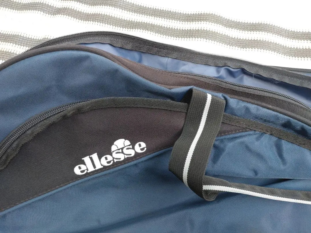 Unused ERESSE Tennis Racket Bag Navy Goldwyn