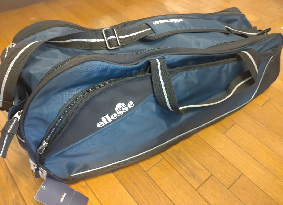 Unused ERESSE Tennis Racket Bag Navy Goldwyn