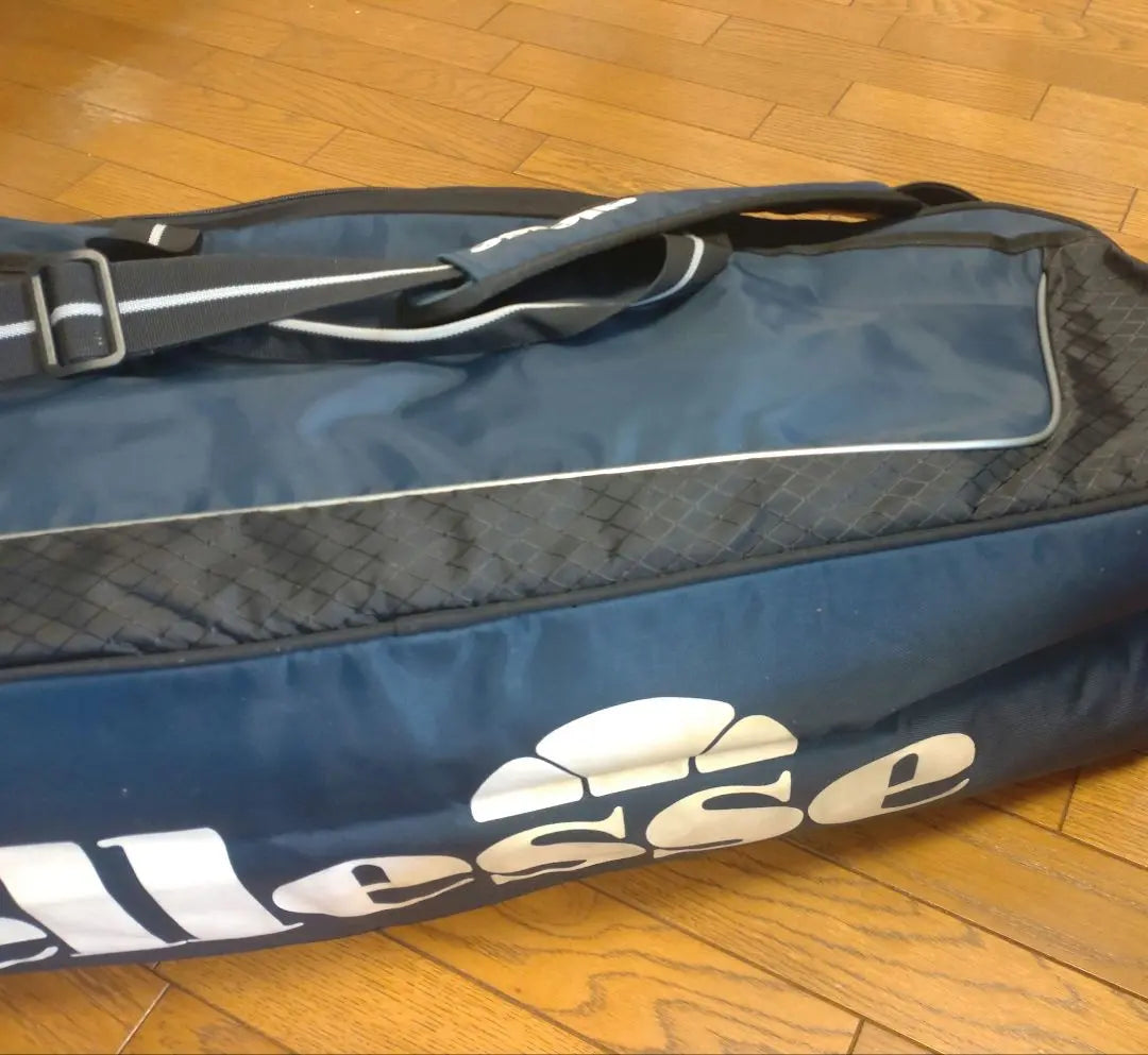 Unused ERESSE Tennis Racket Bag Navy Goldwyn