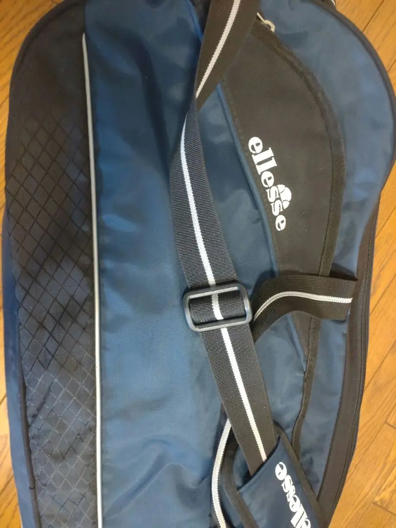 Unused ERESSE Tennis Racket Bag Navy Goldwyn