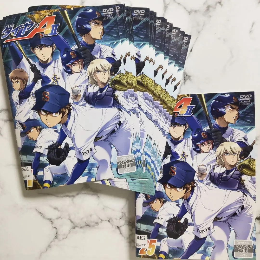 DVD de alquiler de Ryota Osaka “Ace of Diamond, acto II” ★ Volumen completo