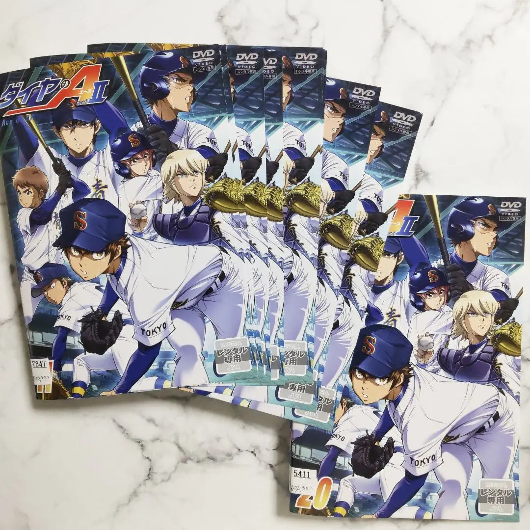 DVD de alquiler de Ryota Osaka “Ace of Diamond, acto II” ★ Volumen completo