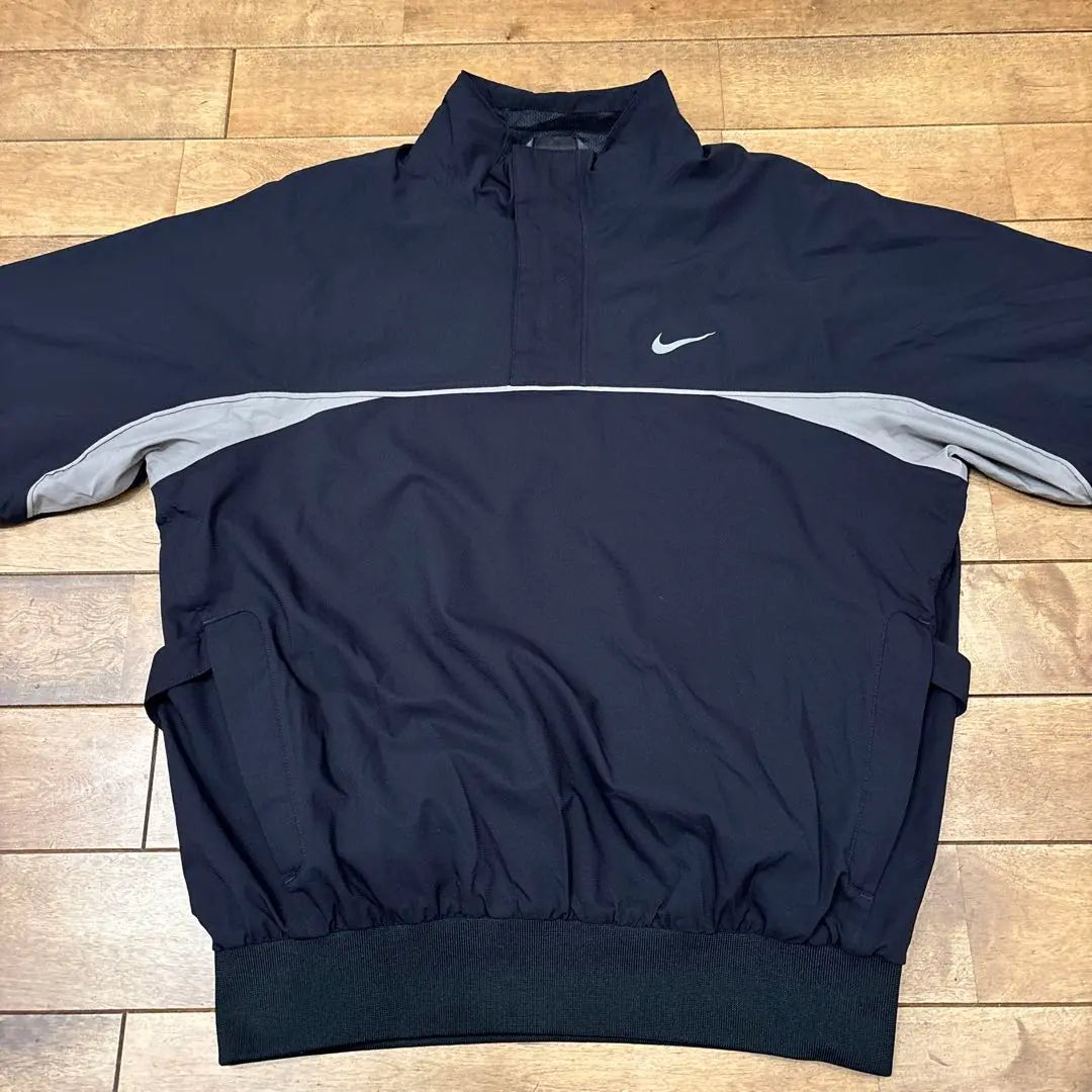 [Extremely beautiful] Nike Golf half zip mesh short sleeve S