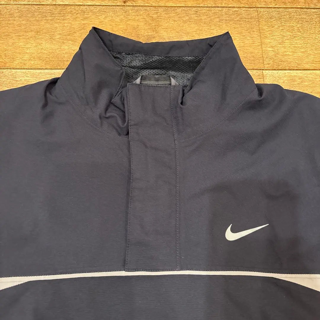 [Extremely beautiful] Nike Golf half zip mesh short sleeve S