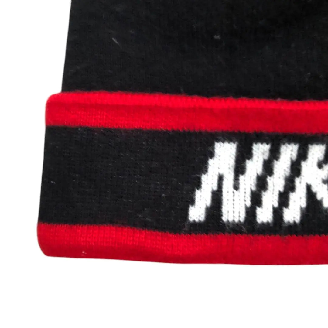 [00's] NIKE Nike Knit Hat Beanie Center Logo Vintage