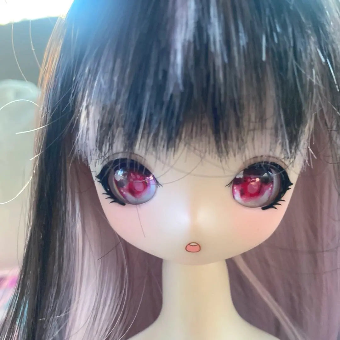 Final price reduction Custom head Doll with bonus eye set of 2 1/4 size