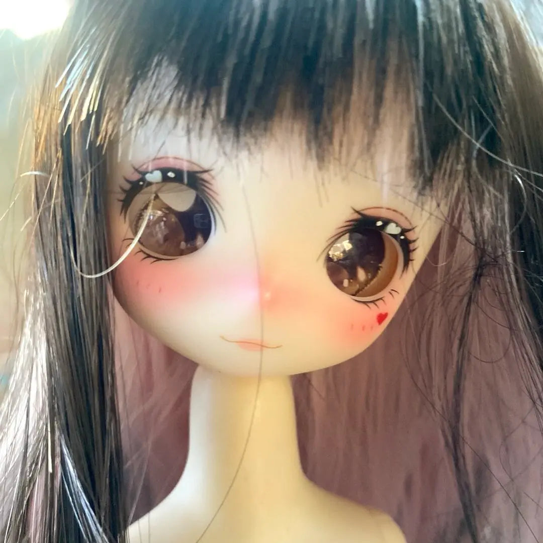 Final price reduction Custom head Doll with bonus eye set of 2 1/4 size