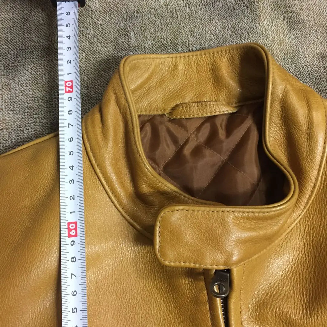 PY-727 Uniqlo Single Rider Camel Size L UNIQLO