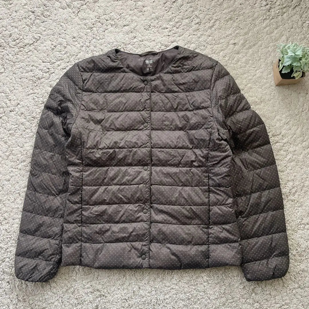 [Uniqlo] Ultra Light Down Compact Jacket M Dot Gray