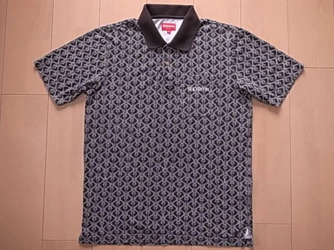 [Sold out] 16SS Supreme Rope Print Polo Shirt