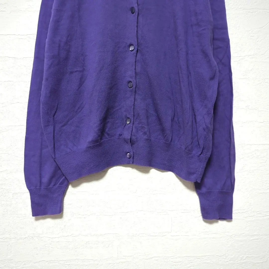 United Arrows Tokyo Ensemble Crew Neck Cardigan Cotton