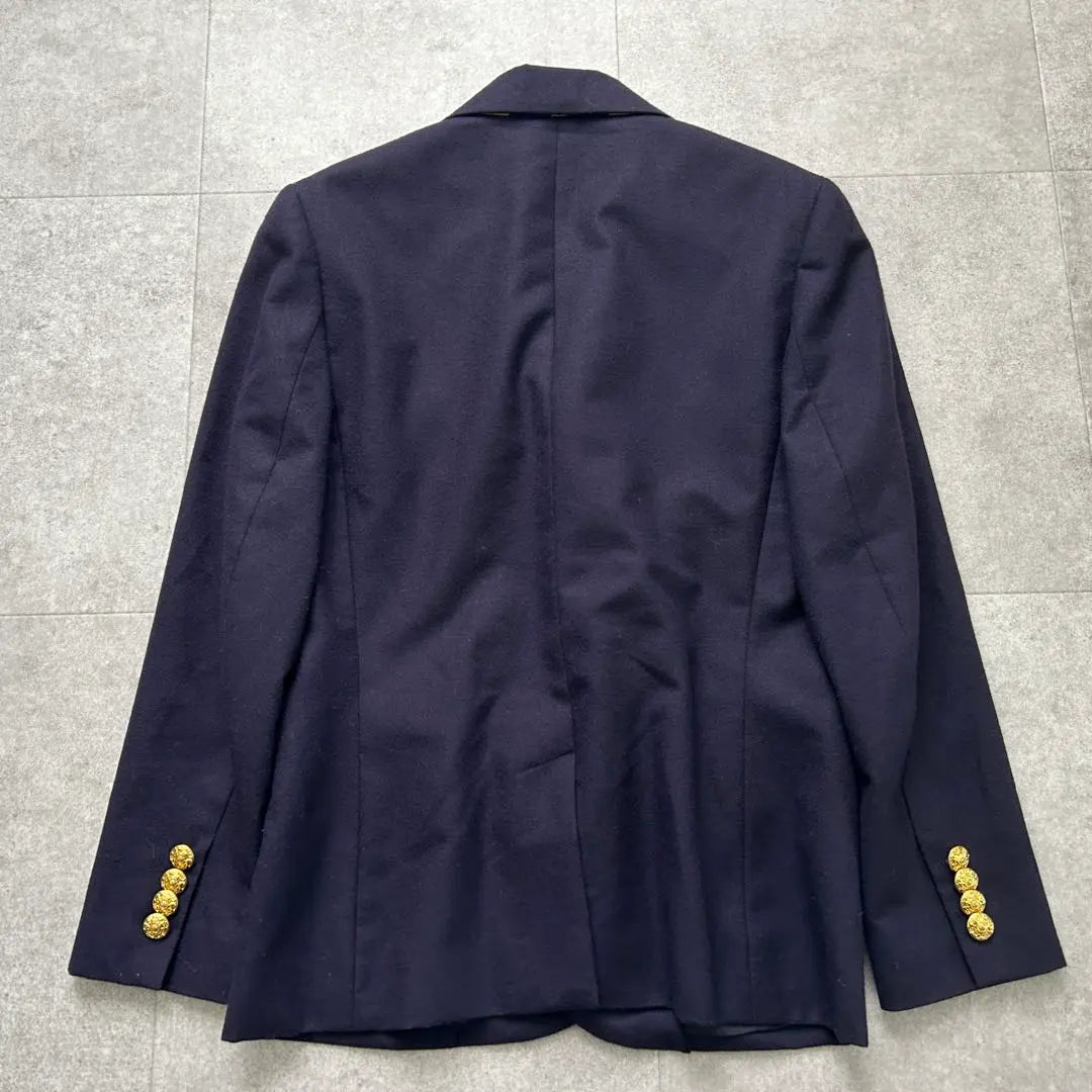 Ralph Lauren Navy Blazer 0 (S equivalent) Navy Blazer Tailored Gold Button