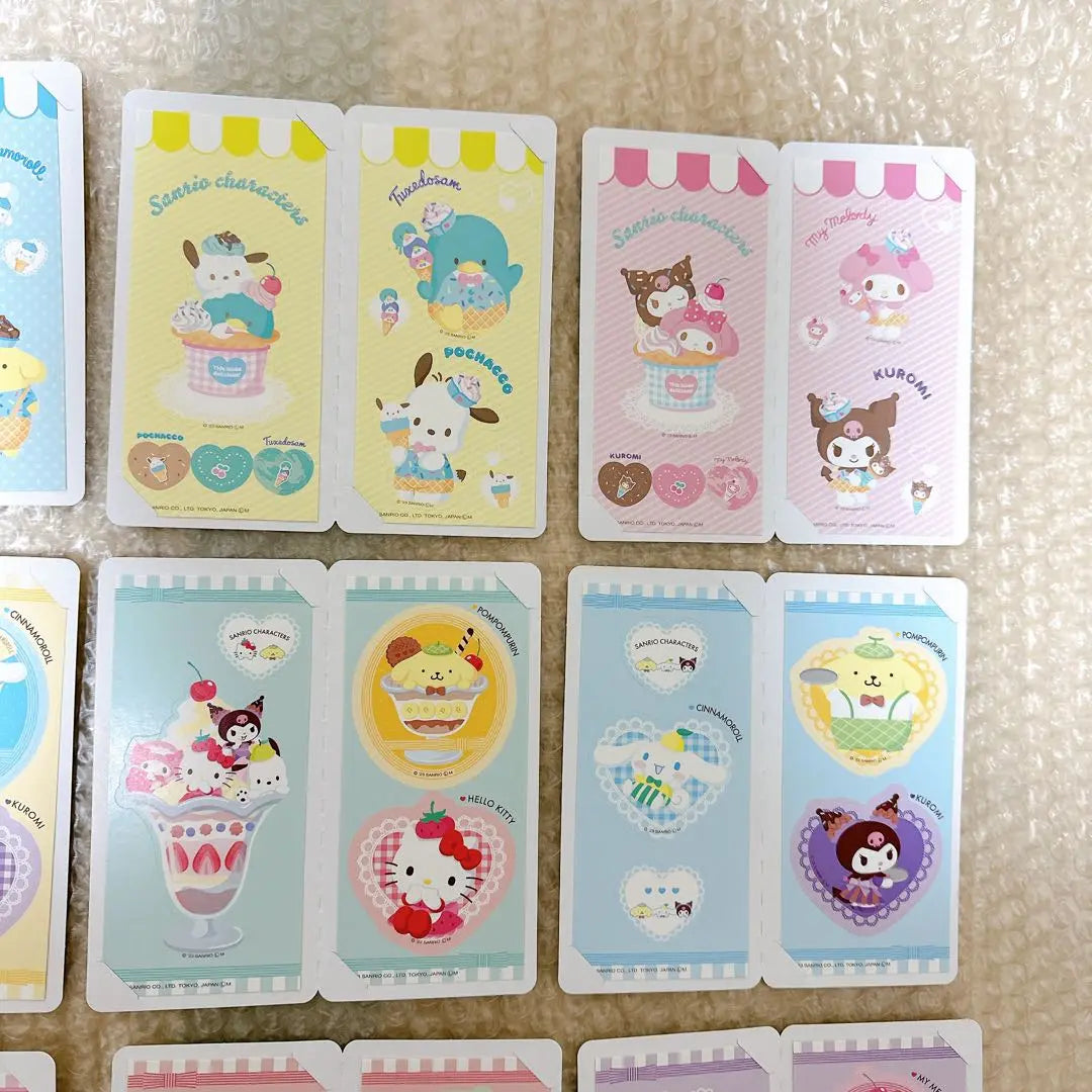 Sanrio Candy Toy Sticker Set (9 pieces) | サンリオ　食玩　シールセット(9枚)