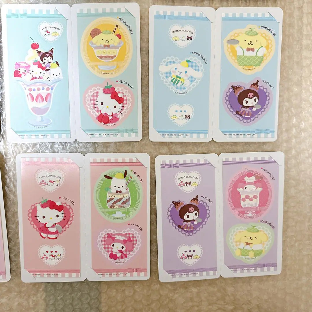 Sanrio Candy Toy Sticker Set (9 pieces) | サンリオ　食玩　シールセット(9枚)