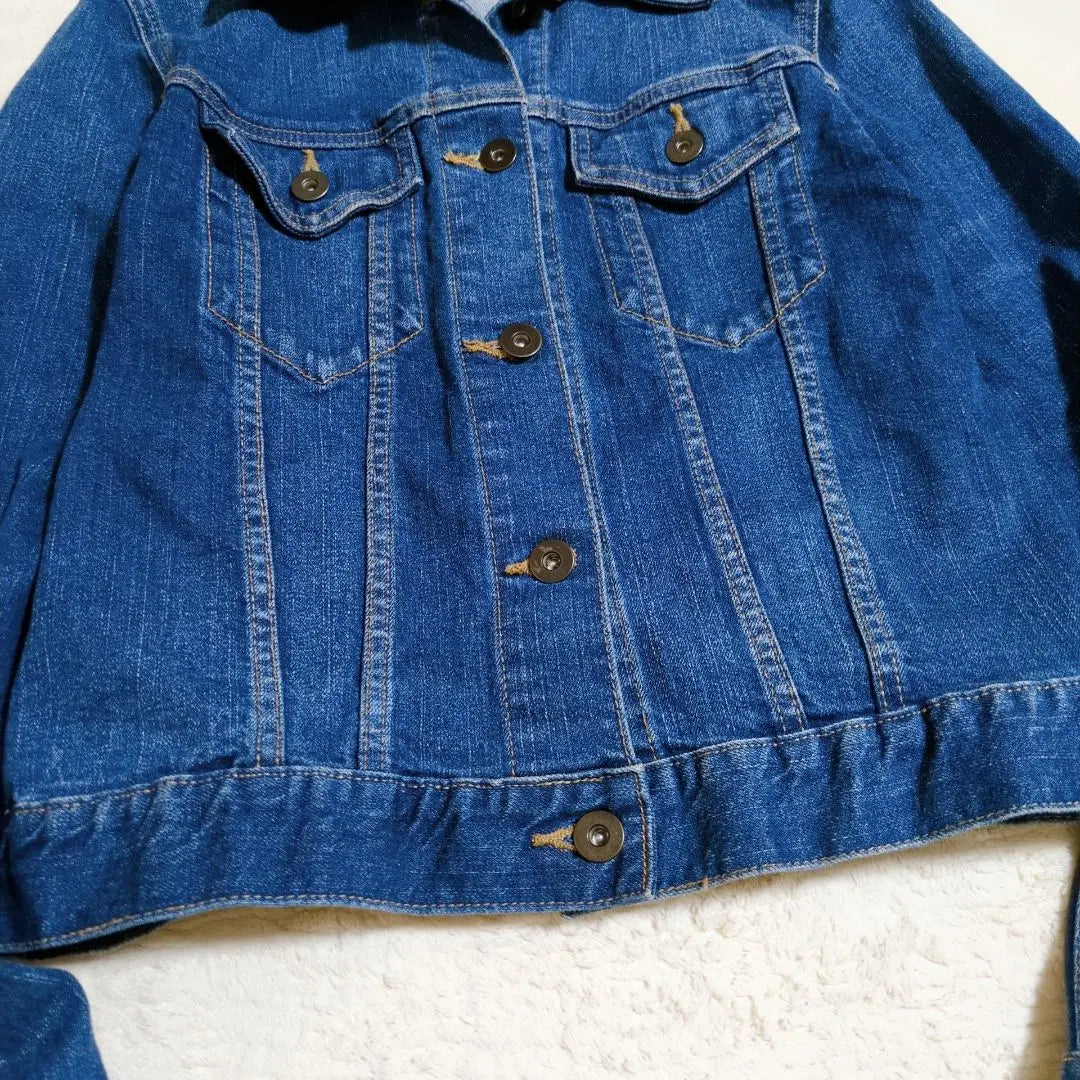 UNIQLO Denim Jacket Jean Jacket G Jacket M Size Blue Can be worn in a variety of ways