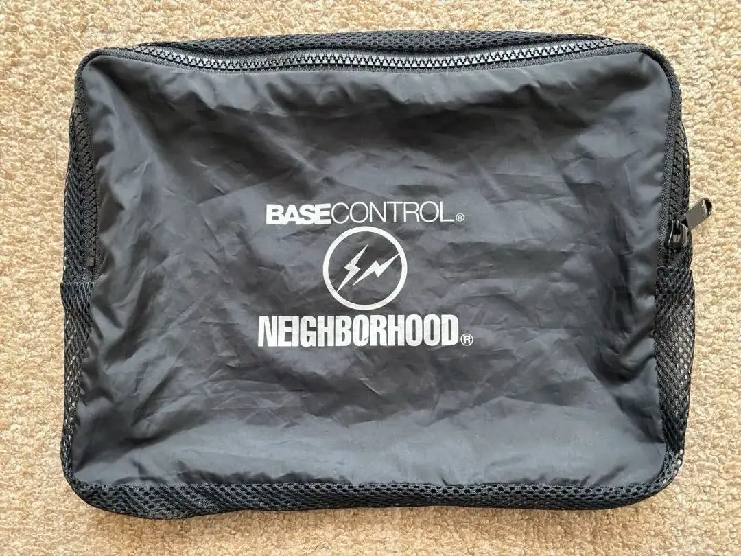 BASECONTROL x NEIGHBORHOOD x bolsa de viaje con fragmentos