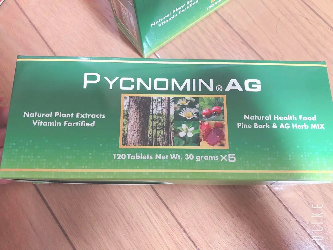 Pycnomin AG 120 tablets 5 packs