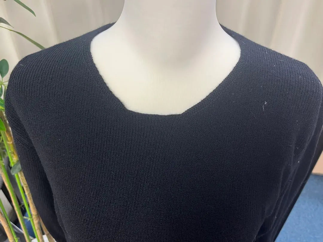 BLACK COMME des GARÇONS strip knit L