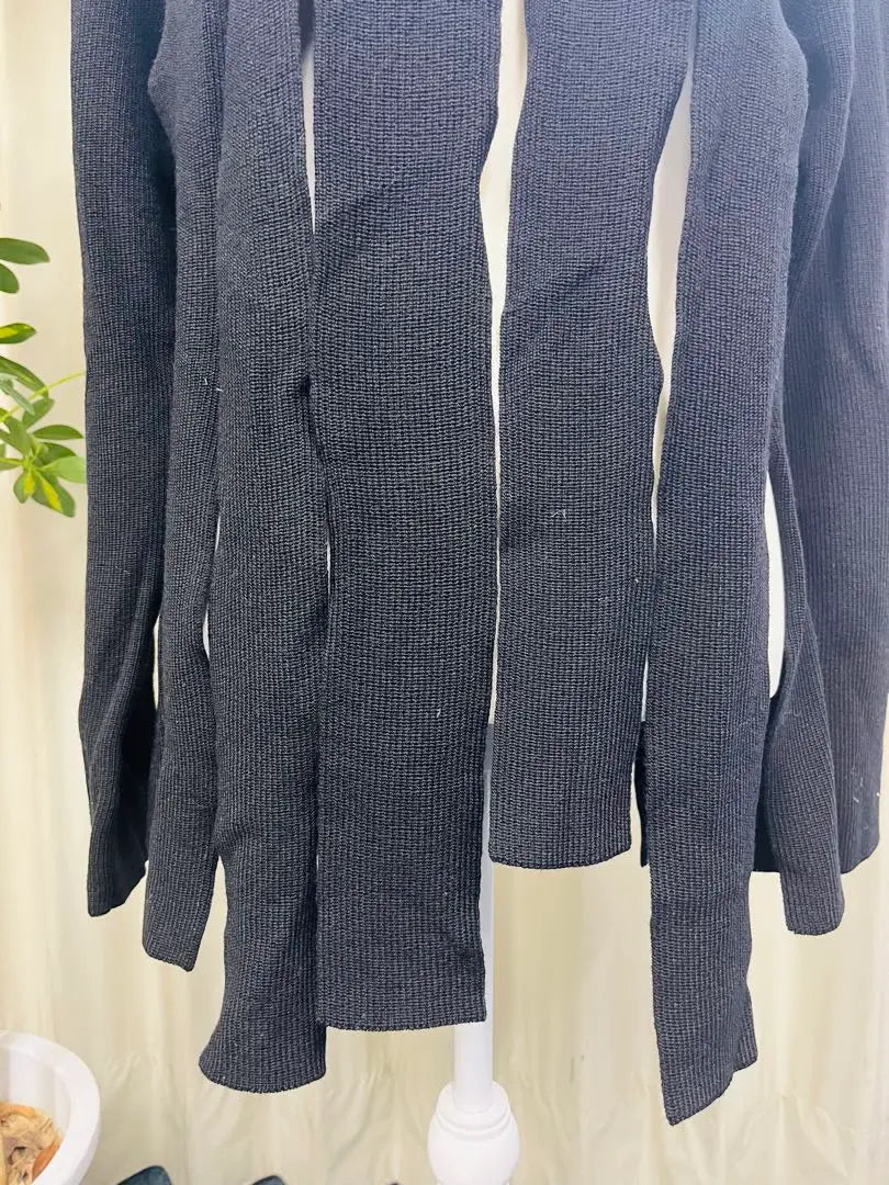 BLACK COMME des GARÇONS strip knit L