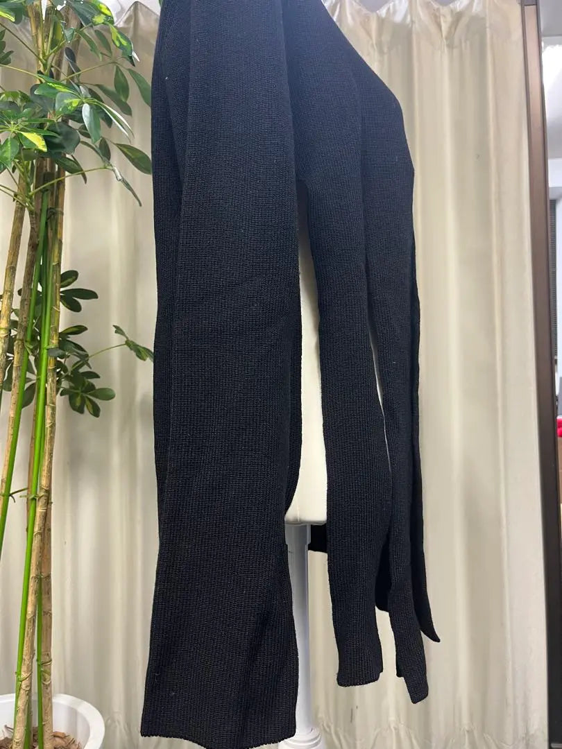 BLACK COMME des GARÇONS strip knit L