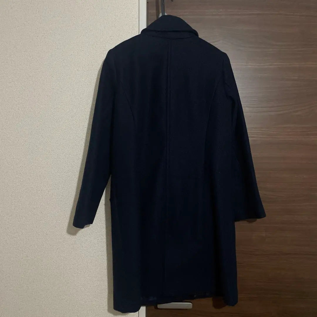 KATHARINE ROSS Coat Long M Navy KATHARINE ROSS