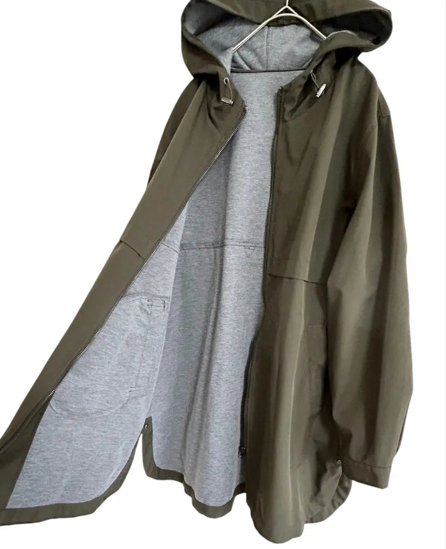 GraceGallery Hooded Coat, Large Size, 4L