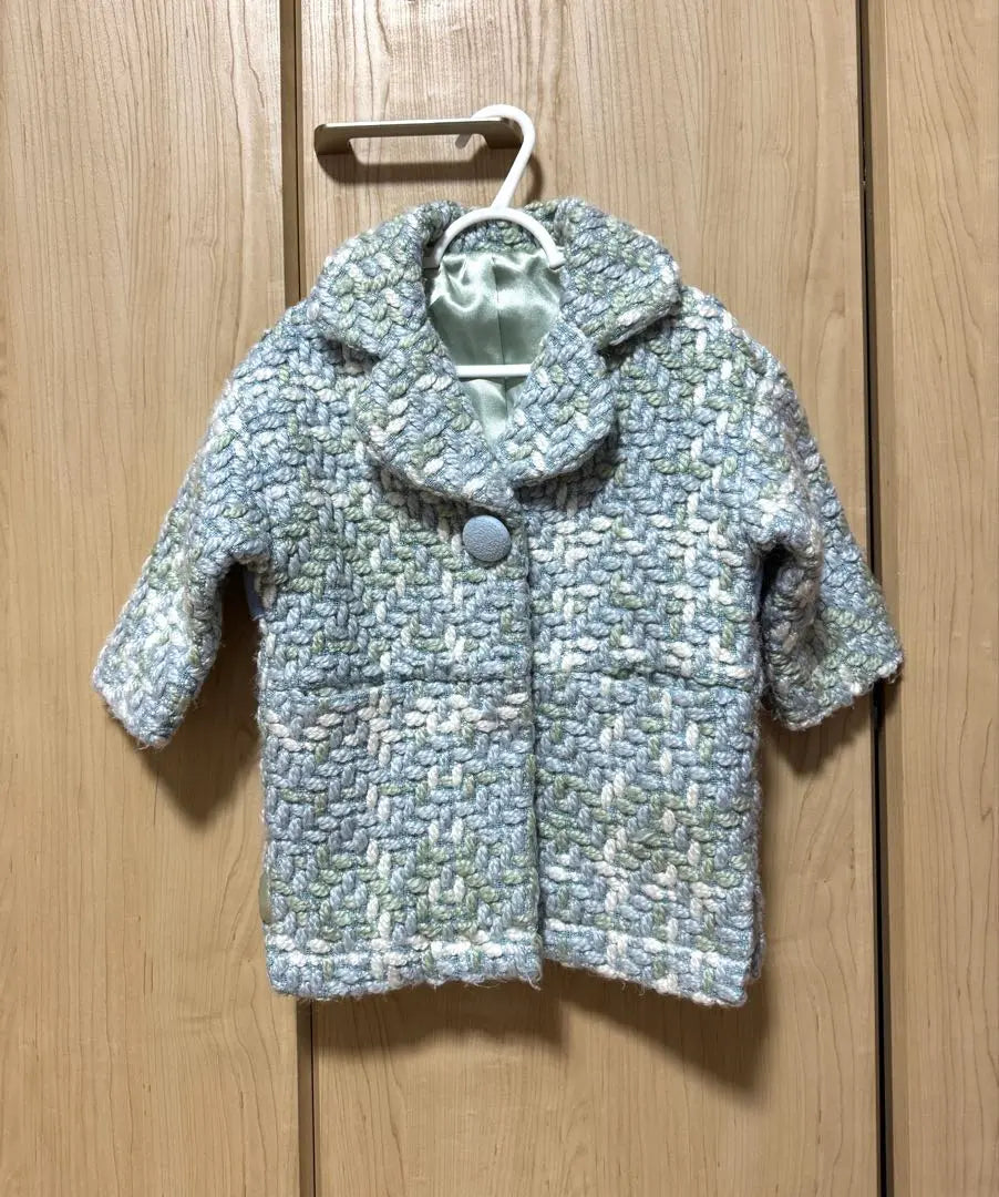 Aprere Cool Big Tailor Coat Kids Tweed Girls Lana