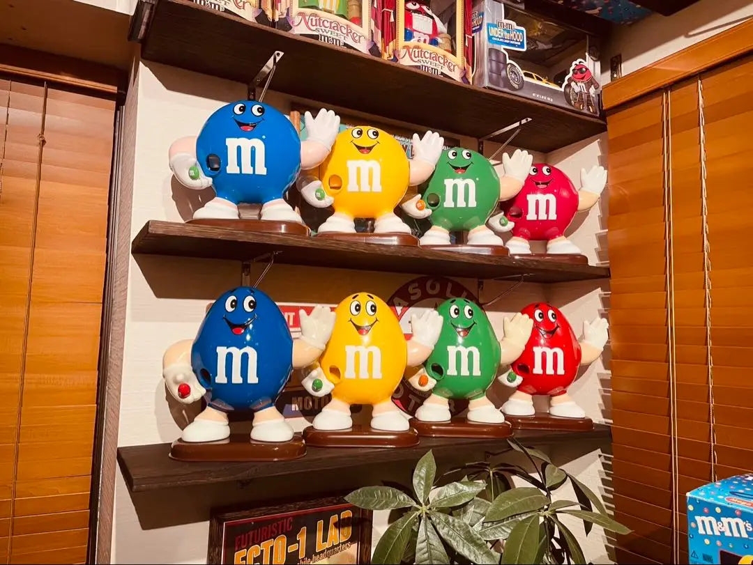 ★Super rare★ M&M's Peanut Dispenser Blue | ★超々激レア★ M&M's エムアンドエムズ ピーナッツ ディスペンサー 青