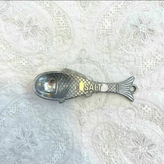 Nuevo juego de 5 cucharas Dalton Fish Major Antique